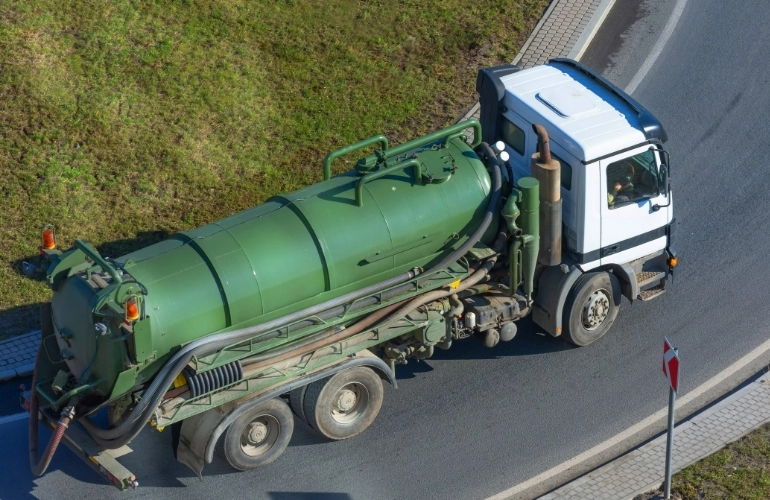 Transport odpadów płynnych